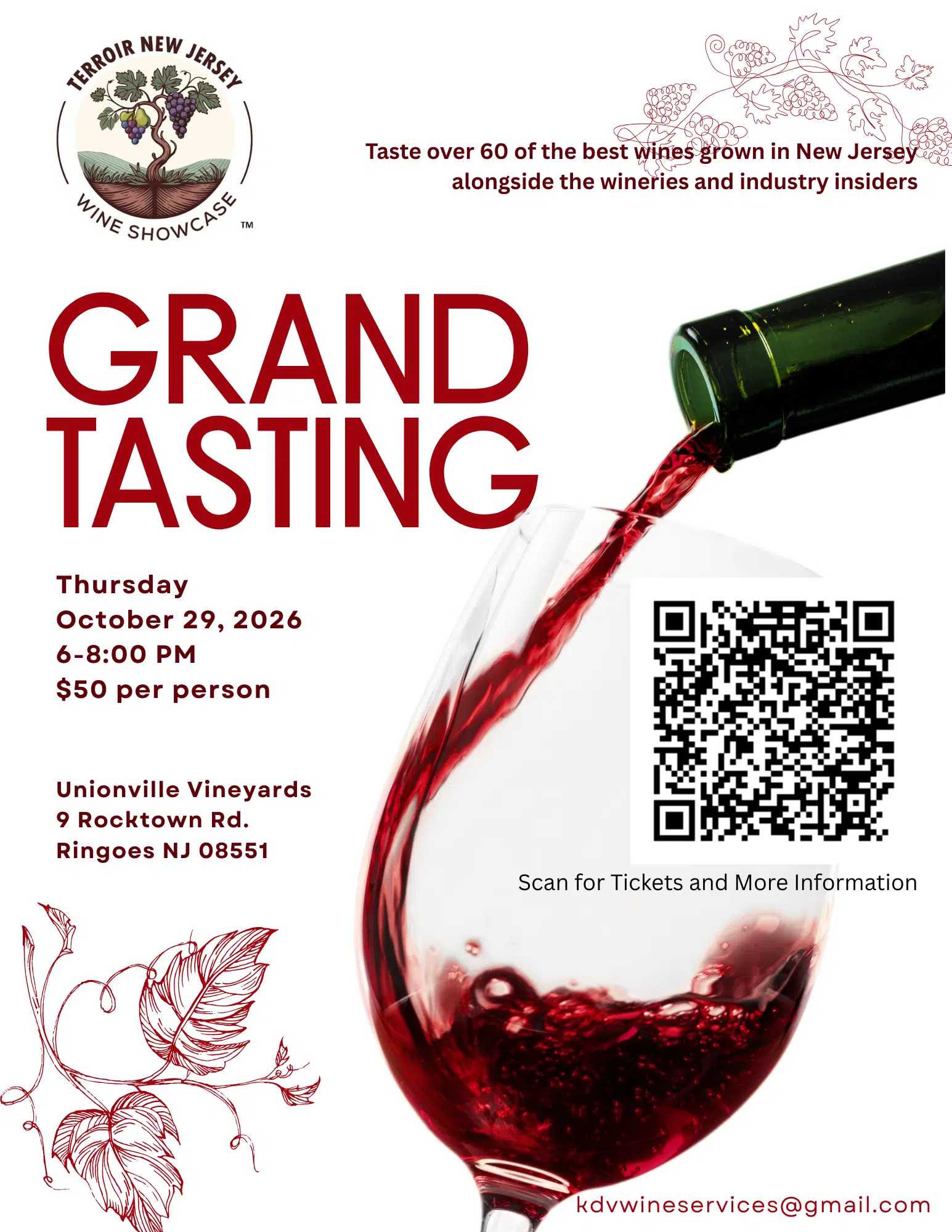 Terroir New Jersey Wine Showcase - KdV Wine Services